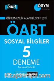 2014 KPSS ÖABT Sosyal Bilgiler Tamamı Çözümlü 5 Deneme