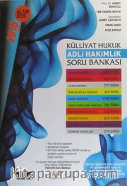 2016 Adli Hakimlik Soru Bankası Külliyat (10 Kitap)