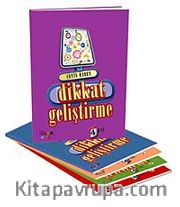 Dikkat Geliştirme Seti 4 Yaş (5 Kitap Takım)