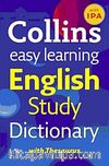 Collins Easy Learning English Study Dictionary with Thesaurus