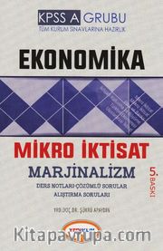 KPSS A Grubu Ekonomika Mikro İktisat Marjinalizm Ders Notları Çözümlü Sorular Alıştırma Soruları