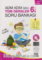 6. Sınıf Adım Adım Tüm Dersler Soru Bankası