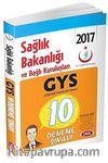 2017 GYS Sağlık Bakanlığı ve Bağlı Kuruluşları 10 Deneme Sınavı