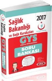 2017 GYS Sağlık Bakanlığı ve Bağlı Kuruluşları Soru Bankası