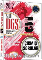 2017 DGS Tamamı Çözümlü Son 5 Yıl Çıkmış Sorular