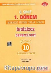 8. Sınıf 1. Dönem İngilizce Deneme Seti Çözümlü 10 Deneme Sınavı