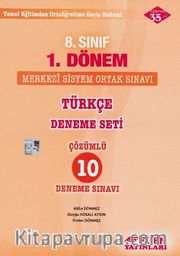 8. Sınıf 1. Dönem Türkçe Deneme Seti Çözümlü 10 Deneme Sınavı