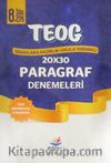 8. TEOG 1 Sınavlara Hazırlık Okula Yardımcı 20x30 Paragraf Denemeleri
