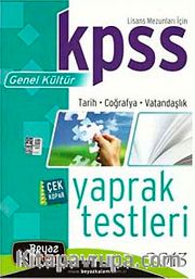 2013 KPSS Genel Kültür Yaprak Testleri <br /> Tarih-Coğrafya-Vatandaşlık