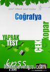 2013 KPSS Genel Kültür Yaprak Testleri Coğrafya