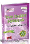 Tam İsabet Pazarlama Yönetimi 3. Sınıf 5. Yarıyıl