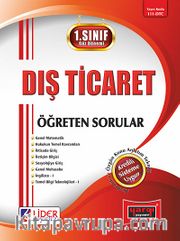 Dış Ticaret Öğreten Sorular / 1.Sınıf - 1.Yarıyıl