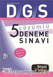 2012 DGS Çözümlü 5 Deneme Sınavı
