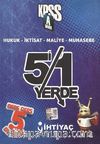 KPSS A 5'i 1 Yerde Ders Ders 5 Deneme & Hukuk-İktisat-Maliye-Muhasebe