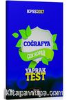 2017 KPSS Coğrafya Çek Kopar Yaprak Test