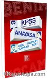 KPSS Genel Kültür Anayasa Çek Kopart Yaprak Test