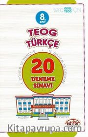 8.Sınıf Teog Türkçe 20 Deneme Sınavı 