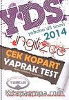 2014 YDS İngilizce Çek Kopart Yaprak Test
