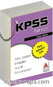 KPSS Türkçe Strateji Kartları