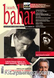Berfin Bahar Aylık Kültür Sanat ve Edebiyat Dergisi Kasım 2016 Sayı: 225