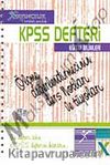 2012 KPSS Defteri Eğitim Bilimleri Ölçme Değerlendirmecinin Ders Notları Tüyoları