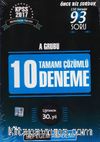 2017 KPSS A Grubu Tamamı Çözümlü 10 Deneme