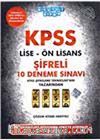 2012 KPSS Lise-Ön Lisans Şifreli 10 Deneme Sınavı