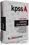 2012 KPSS-A Alan Bilgisi Çıkmış Sorular Soru Bankası