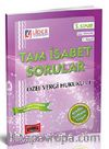 Tam İsabet Sorular Özel Vergi Hukuku-1 3. Sınıf 5. Yarıyıl