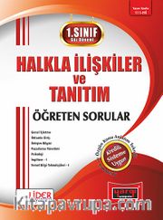 Halkla İlişkiler ve Tanıtım  Öğreten Sorular / 1.Sınıf - 1.Yarıyıl