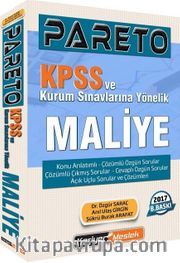 2017 KPSS A Grubu Pareto Maliye Konu Anlatımlı 