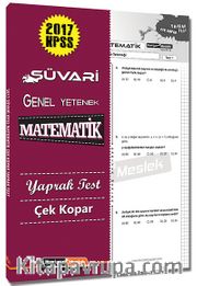 2017 KPSS Süvari Genel Yetenek Matematik Yaprak  Test Çek Kopar