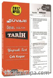 2017 KPSS Süvari Genel Kültür Tarih Yaprak Test Çek Kopar