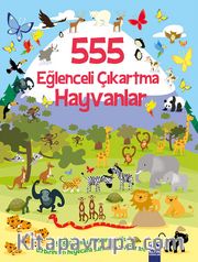 555 Eğlenceli Çıkartma / Hayvanlar