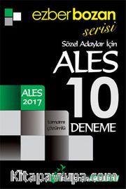 2017 ALES Ezberbozan Serisi Sözel Adaylar İçin Tamamı Çözümlü 10 Deneme 