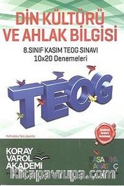 8. Sınıf TEOG 1 Din Kültürü ve Ahlak Bilgisi 10x20 
