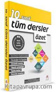 10. Sınıf Tüm Dersler Özet