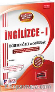 1. Sınıf 1. Yarıyıl Güz Dönemi İngilizce -1 Öğreten Özet ve Sorular (111-İNO)