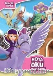Disney Prenses Sofia Uçan At Derbisi Boya Oku Yapıştır