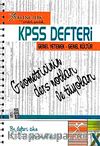 KPSS Defteri Genel Yetenek-Genel Kültür Geometricinin Ders Notları ve Tüyoları