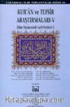 Kur'an ve Tefsir Araştırmaları - V