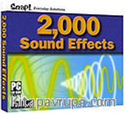 2,000 Sound Effects / 30 Katagoride 2000 Ses Efekti Kod:CS-233<br />