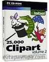 25,000 Clipart  VOL 2 Green Label / 25.000 Clipart, Şekil ve Resim II Kod:GS.01795&