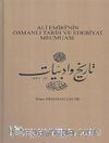 Ali Emiri'nin Osmanlı Tarih ve Edebiyat Mecmuası