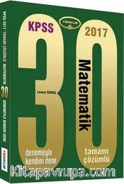 2017 KPSS Matematik 30 Çözümlü Deneme