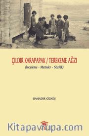 Çıldır Karapapak / Terekeme Ağzı