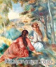Çalılıklarda / Pierre Auguste Renoir (RPA 006-60x75) (Çerçevesiz)