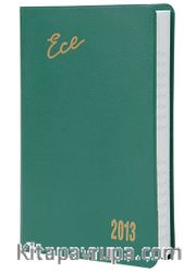 2013 Ece Ajanda Muhtıra Serisi 1P Cep (Ürün Kod:1) Yeşil
