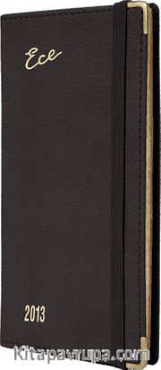 2013 Ece Ajanda - Muhtıra Serisi 4DL Cep (Ürün Kod:4) Siyah