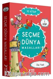 1. Sınıf Seçme Dünya Masalları - Düz Yazı (10 Kitap)